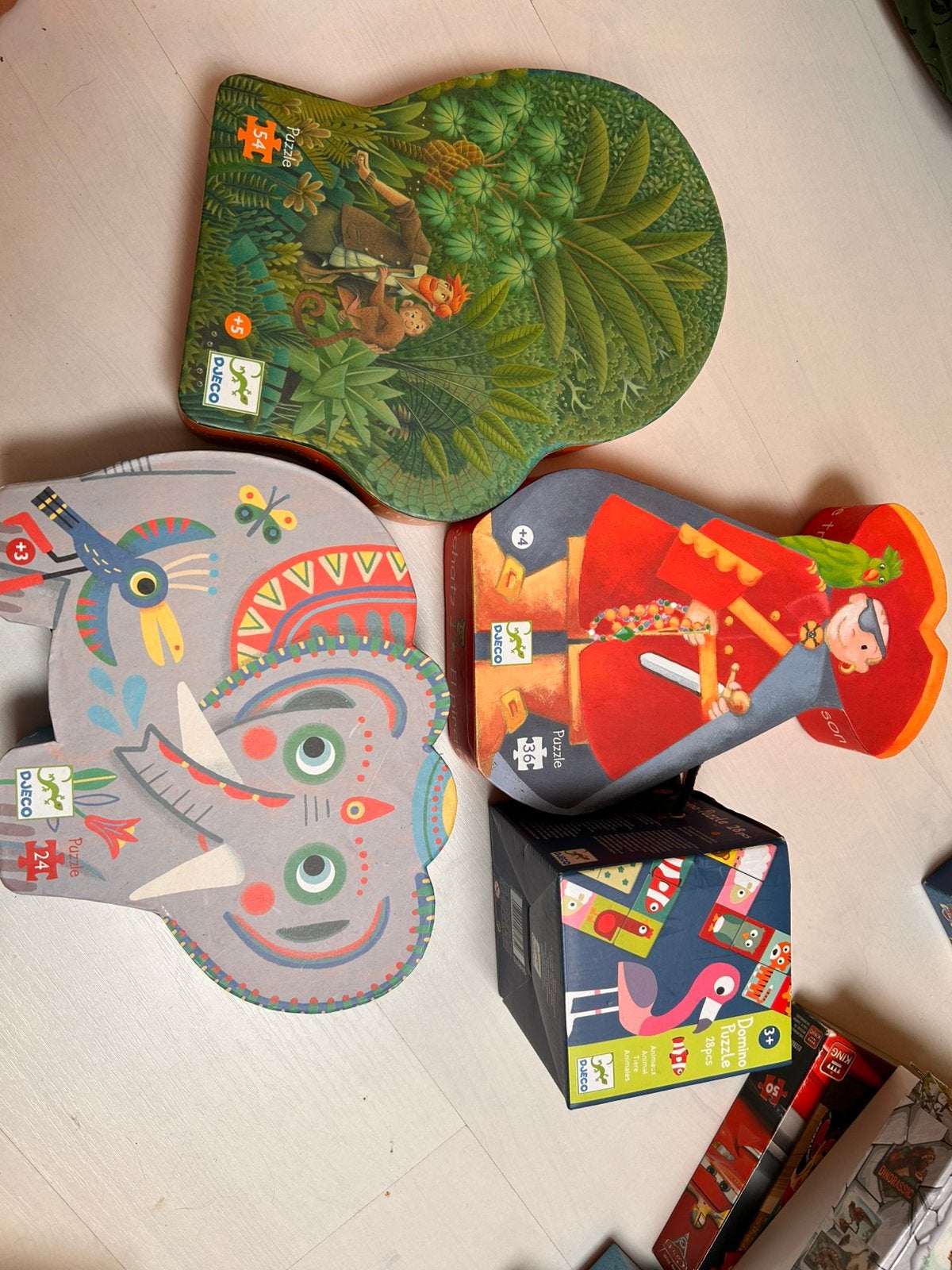 Puzzels Djanco, Ophalen, Gebruikt