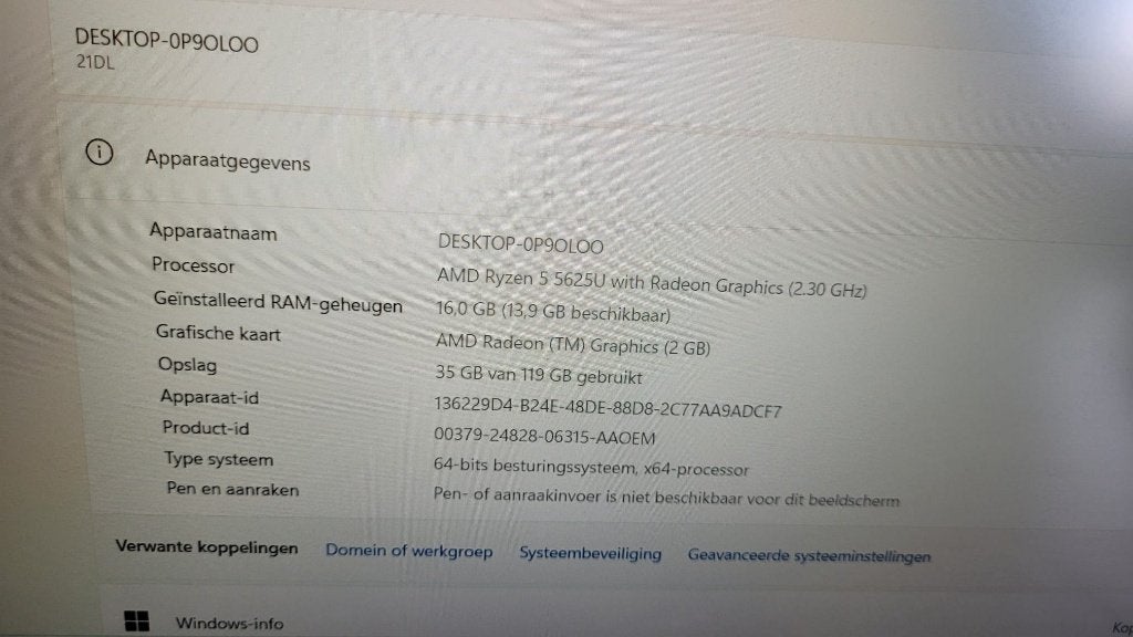 Foto 8 van Lenovo ThinkBook 15 G4 | Ryzen 5 5625U | 16GB Ram |2GB Video