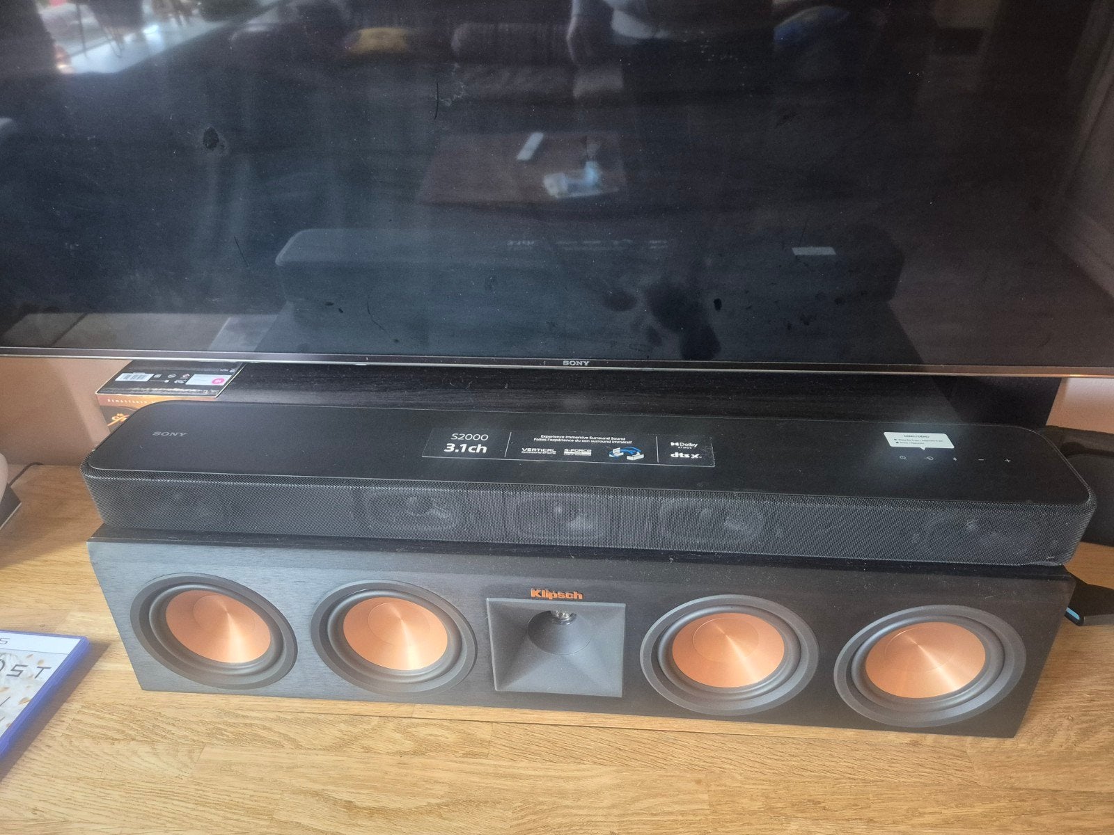 Sony Soundbar S2000 met kabels en afstandsbediening, Ophalen, Gebruikt
