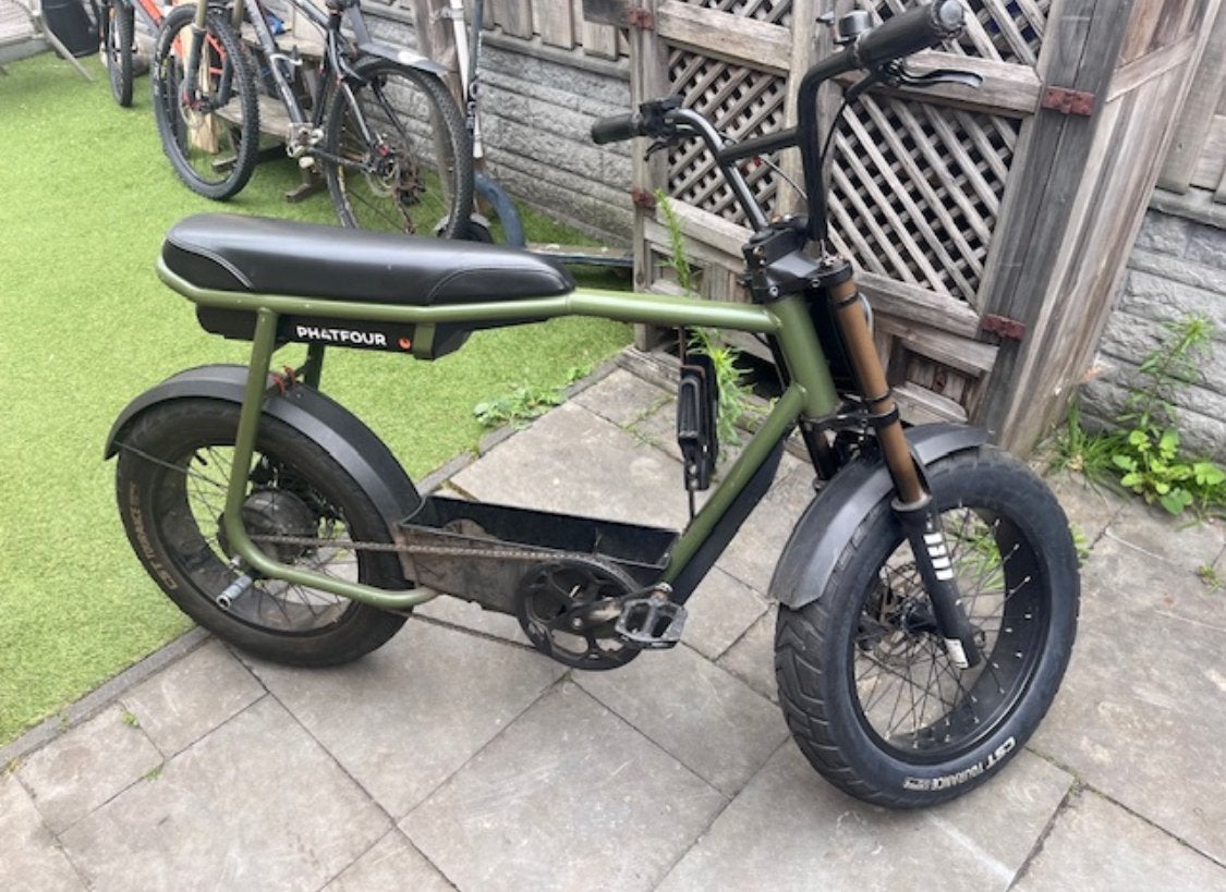 Phatfour E-fatbike uit 2023 met long range accu, Overige merken, Gebruikt, Ophalen of Verzenden, 59 cm of meer