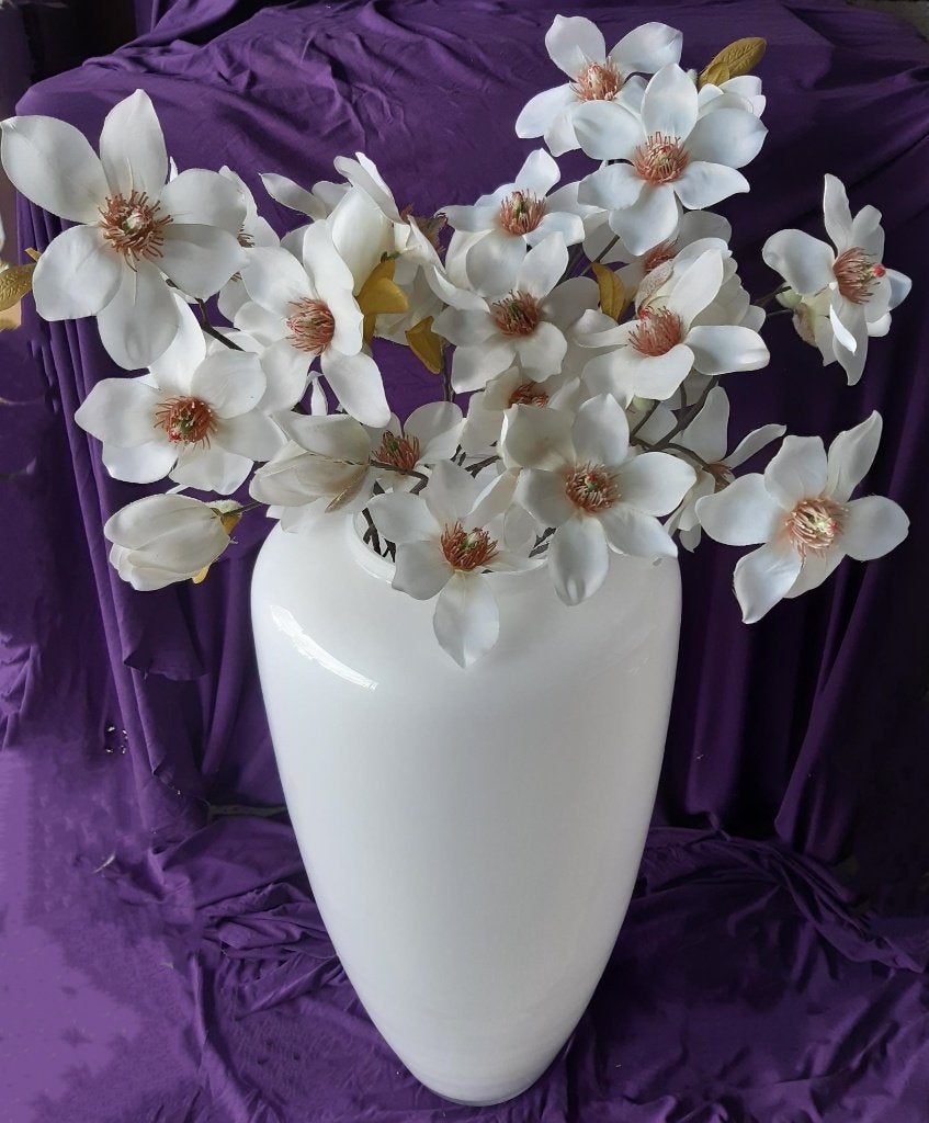 Bloemen * wit * 5 takken, Ophalen, Zo goed als nieuw, Wit, Binnen