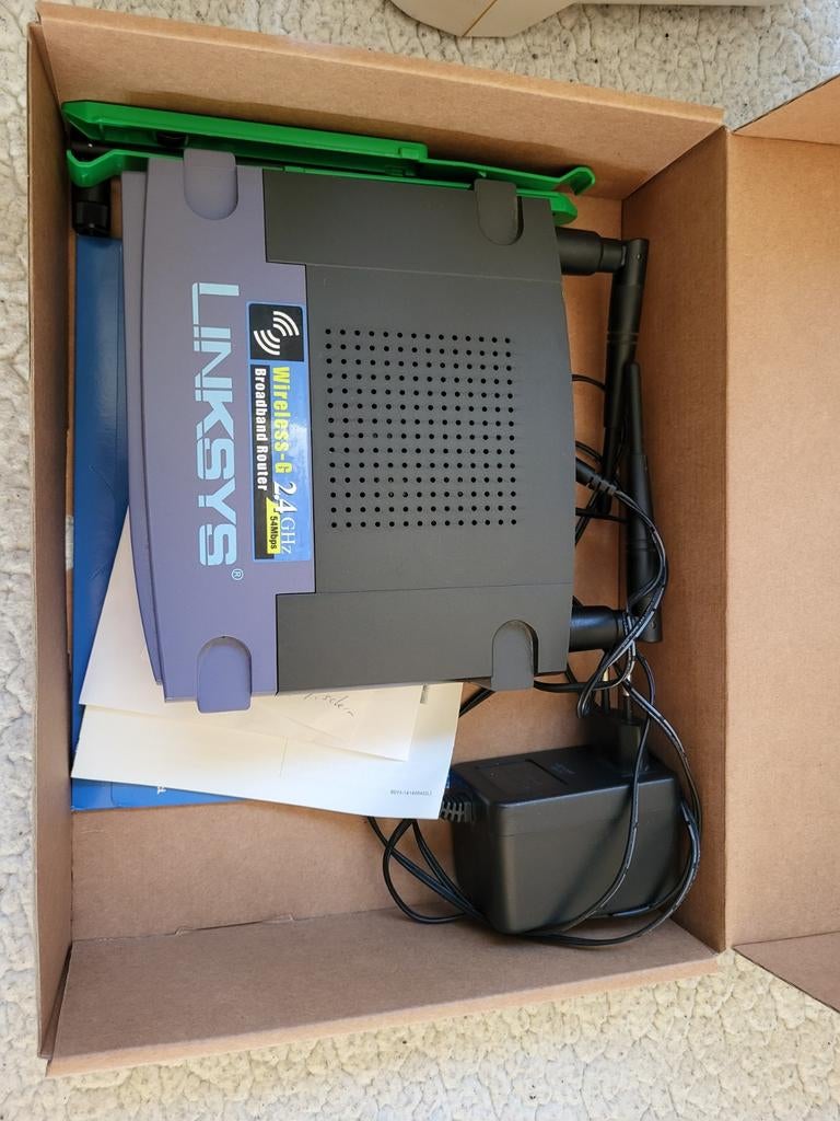 Linksys Wireless-G Broadband Router WRT54G, Ophalen of Verzenden
