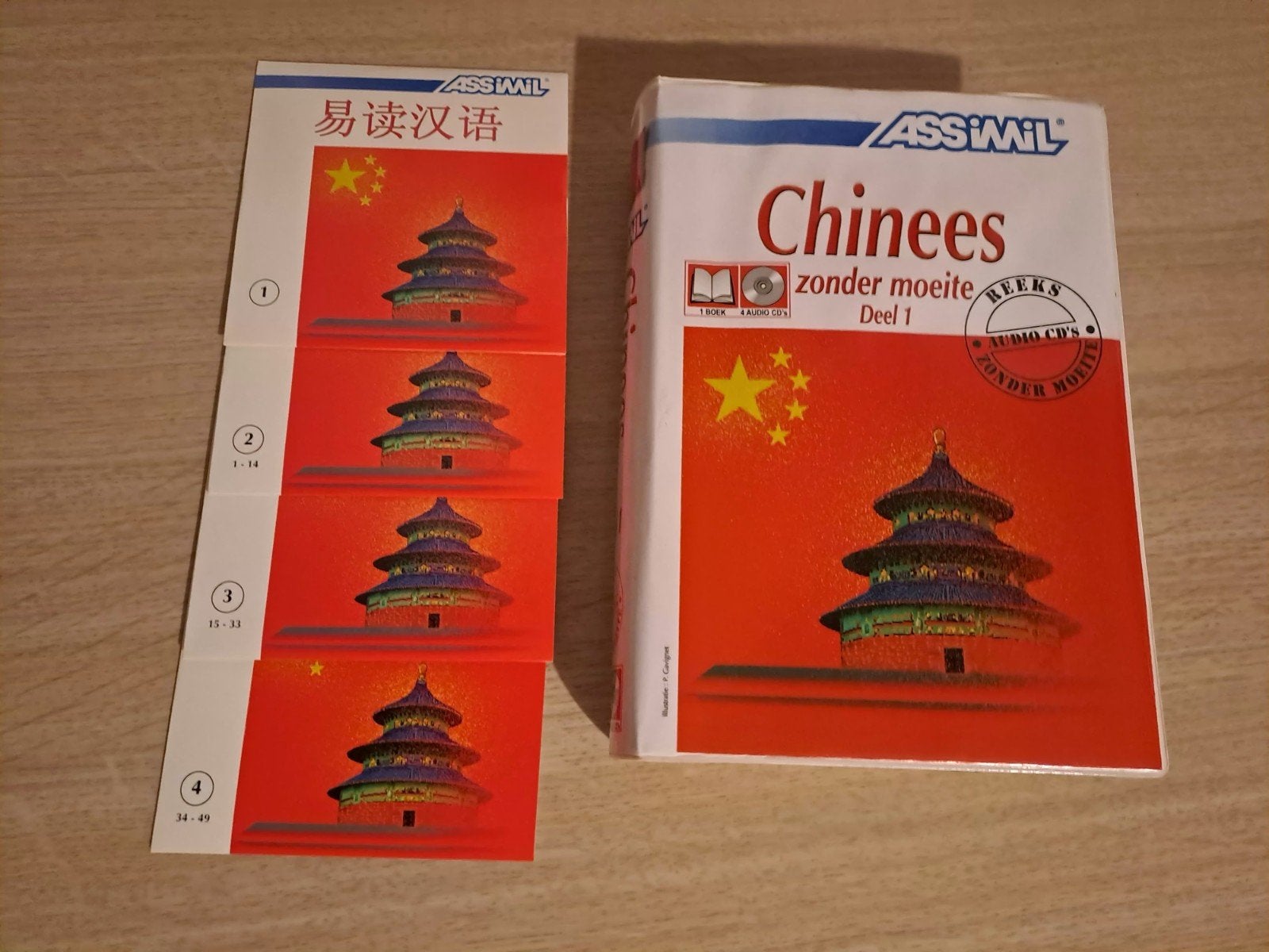 Assimil Chinees zonder moeite - Deel 1 (Boek & Audio), Non-fictie, Assimil, Nederlands (voor instructie), Chinees (voor de lessen)