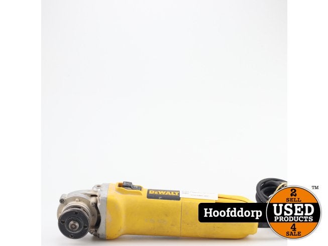DeWALT DWE4117 QS Haakse Slijper, Dewalt, Zo goed als nieuw, Support@dewalt.com, 701 E. Joppa Road
Towson, MD 21286
USA