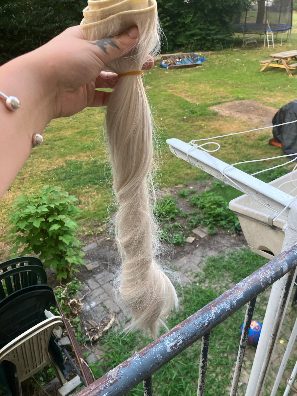 Blonde haarverlenging - Vaste prijs, Verzenden, Nieuw, Pruik of Haarverlenging