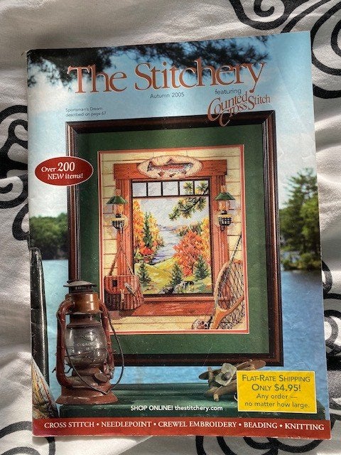 borduurcatalogus the stitchery autumn 2005, Hobby en Vrije tijd, Ophalen of Verzenden, Gebruikt, Handborduren, Overige typen