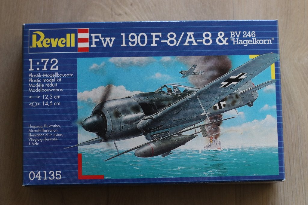 Focke Wulf Fw 190 F-8/A-8 & Bv V 246 Revell 1/72, 1:72 tot 1:144, Revell, Nieuw, Ophalen of Verzenden