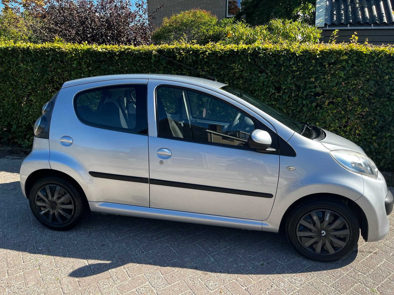 Citroën C1 1.0 5-DRS 2007 Grijs, Auto's, Voorwielaandrijving, 4 stoelen, C1, 68 pk