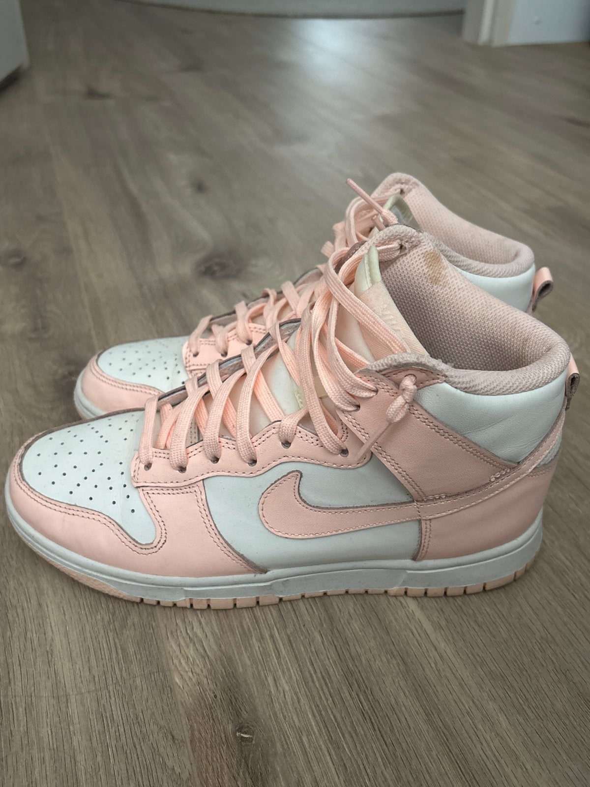 Nike Dunk High Roze Maat 39, Ophalen of Verzenden, Gedragen, Roze, Sneakers of Gympen