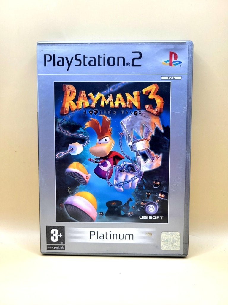 Rayman 3 Hoodlum Havoc Platinum - PlayStation 2 - PS2, Spelcomputers en Games, Games | Sony PlayStation 2, Avontuur en Actie, 1 speler