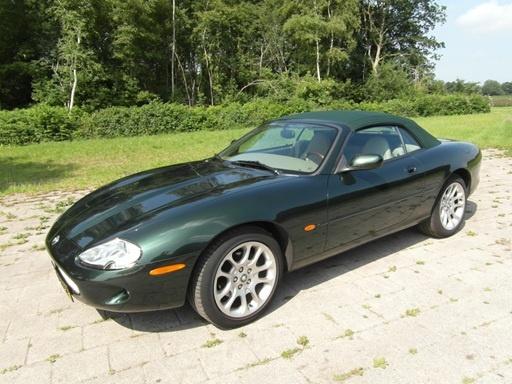 Jaguar XK8 Convertible, Traction-control, Leder, Bedrijf, Groen