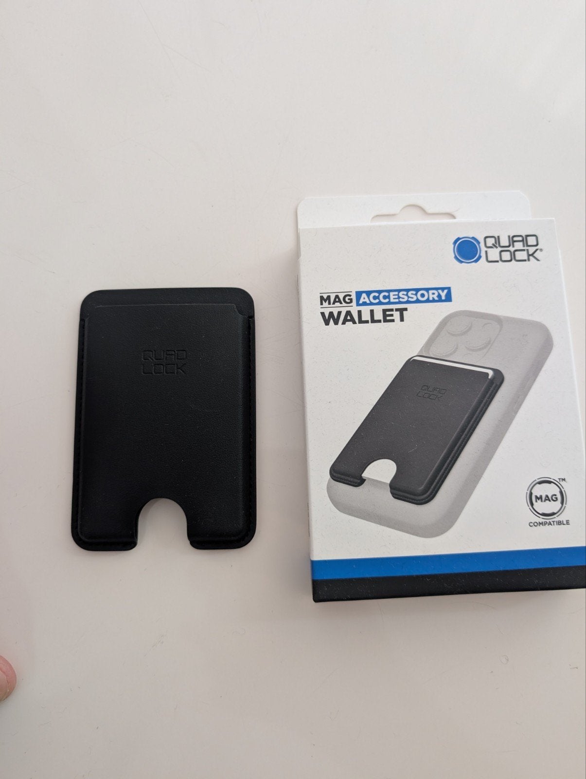 Quad Lock Mag Wallet - Zo goed als nieuw, Ophalen of Verzenden, Zo goed als nieuw, Zwart, Overige merken