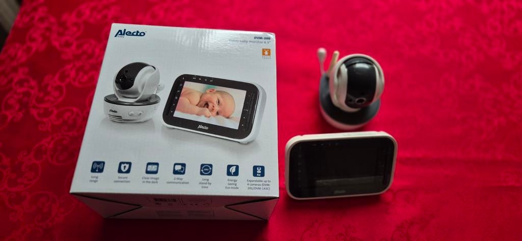 Alecto DVM-200 Video babyfoon 4.3", Ophalen of Verzenden