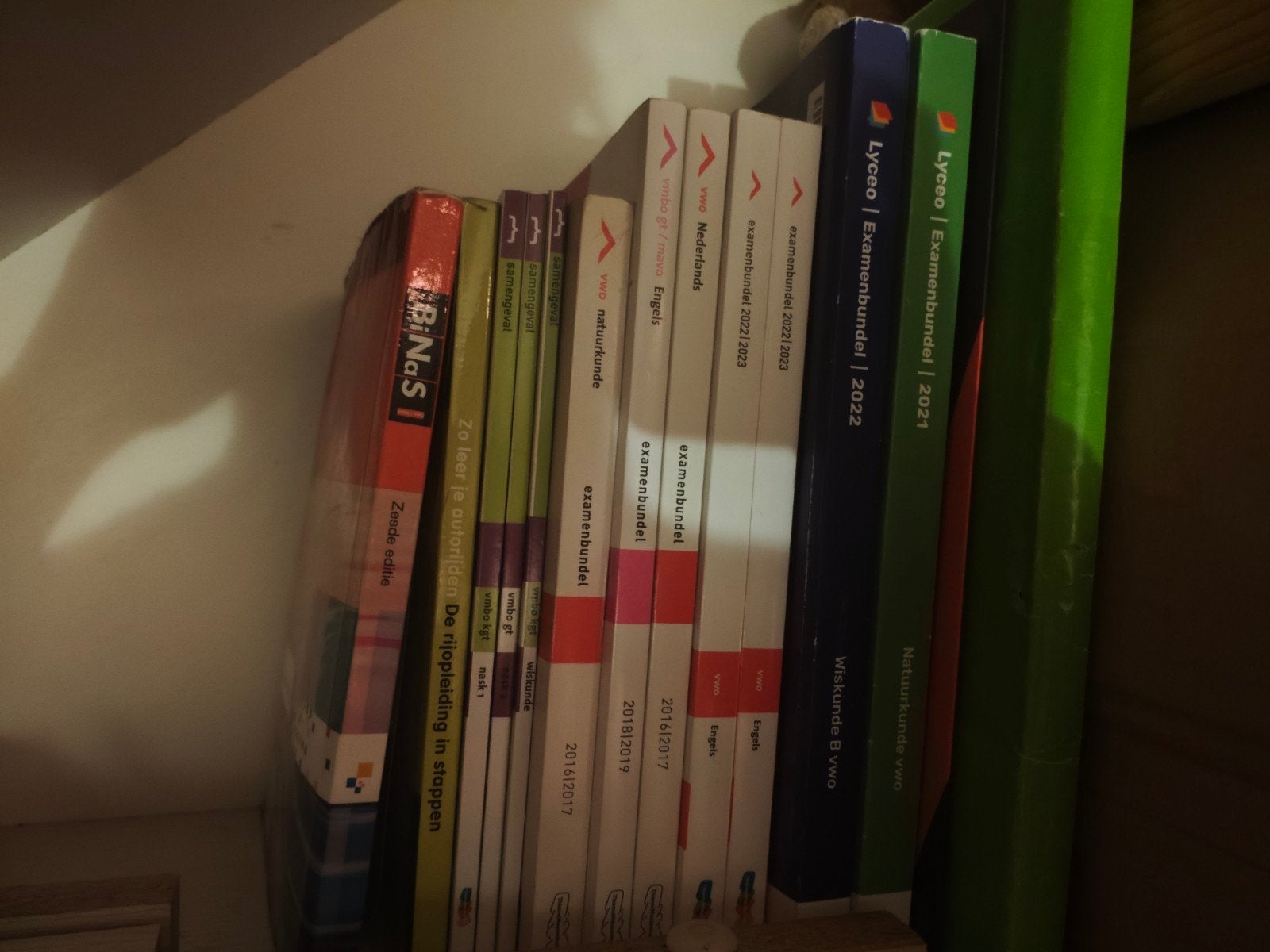 Diverse Examenbundels en Schoolboeken (Lyceo, BiNaS), Boeken, Ophalen of Verzenden, Beta, Gelezen, HBO