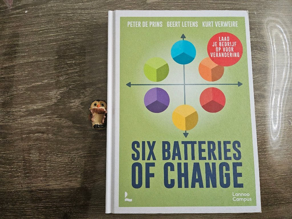 Six Batteries of Change (Peter de Prins, Geert Letens), Ophalen of Verzenden, Nieuw