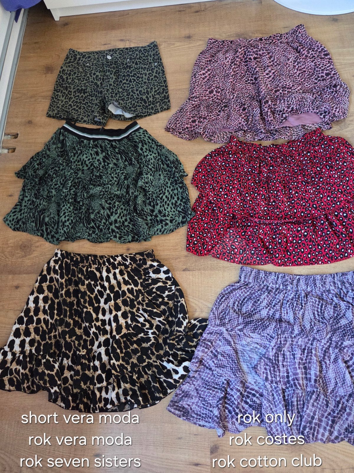 Set rokken mt s, Meerkleurig, Vero Moda, Ophalen of Verzenden, Maat 36 (S)