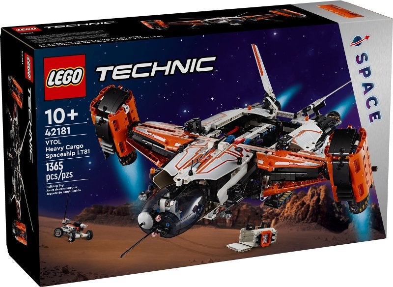 Lego Technic set 42181 VTOL Heavy Cargo Spaceship LT81