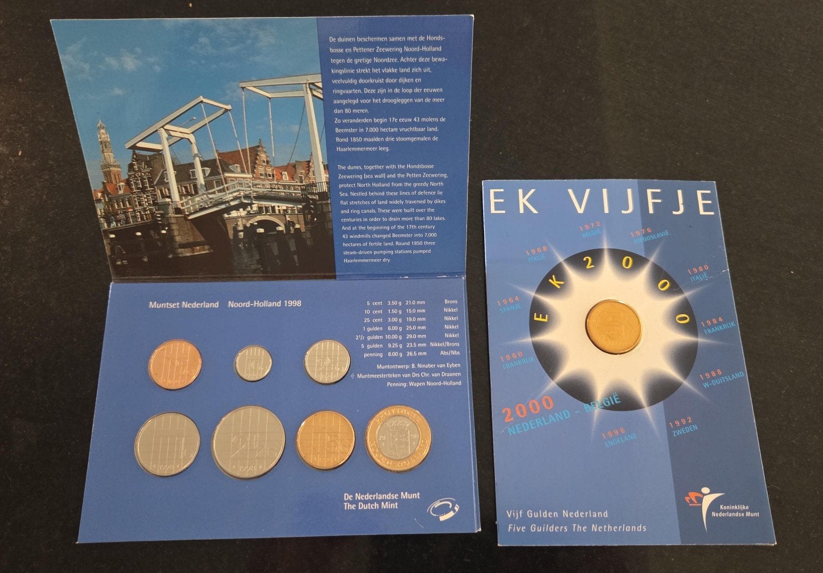 2 Nederlandse muntsets in originele verpakking: Noord-Holl, Ophalen of Verzenden, Overige landen, Overige waardes