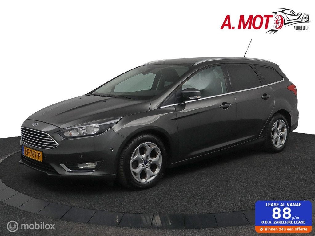 Ford Focus Wagon 1.0 Titanium, Gebruikt, Euro 6, Origineel Nederlands, Handgeschakeld