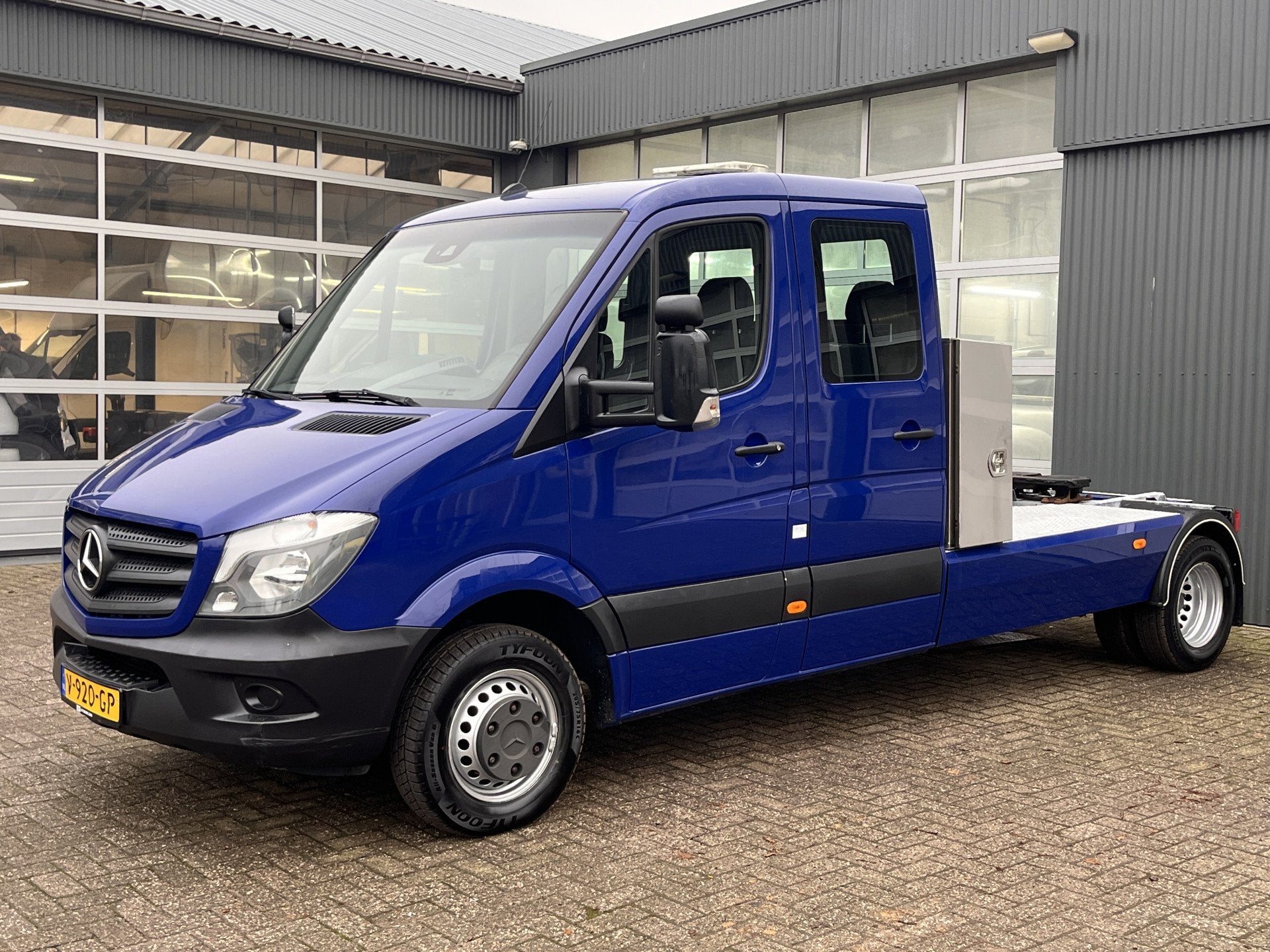 Mercedes-Benz Sprinter 519 3.0 CDI DC Be combi Be trekker Ai, Auto's, Gebruikt, 190 pk, Blauw, 2987 cc