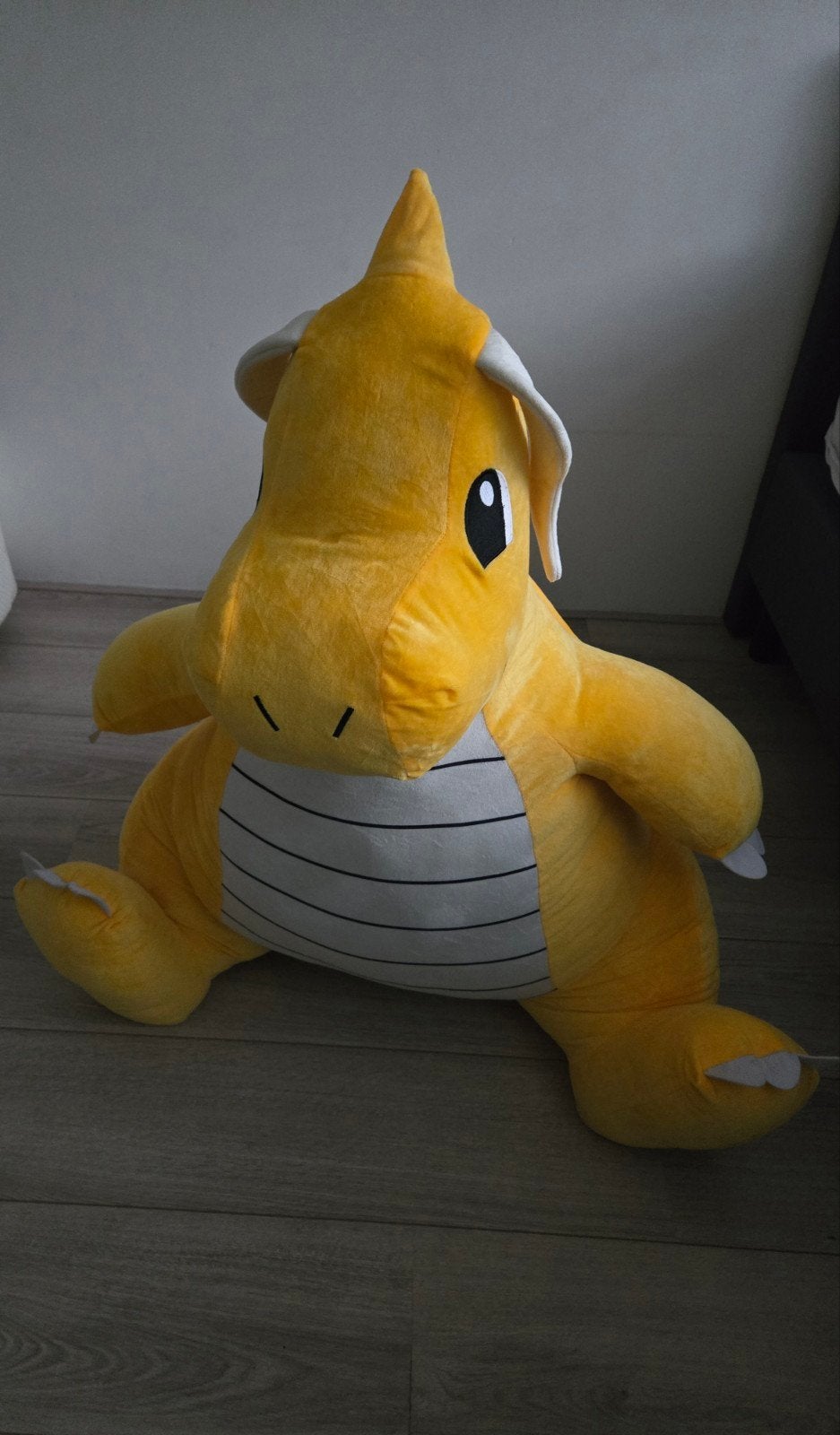 Dragonite Pokémon knuffel extra groot, Ophalen, Overige merken, Geel, Overige typen