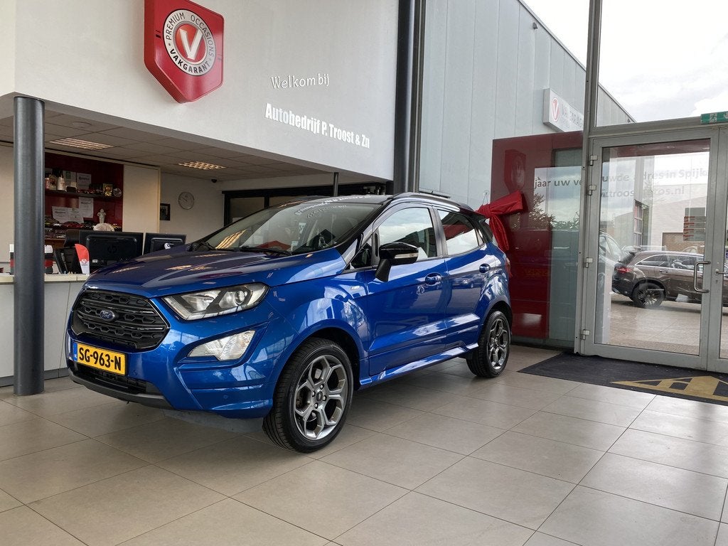 Ford EcoSport 1.0 EcoBoost ST-Line,1e EigenaarDealeronderhou, Auto's, Ford, 12 maanden, Gebruikt, Euro 6, Ecosport