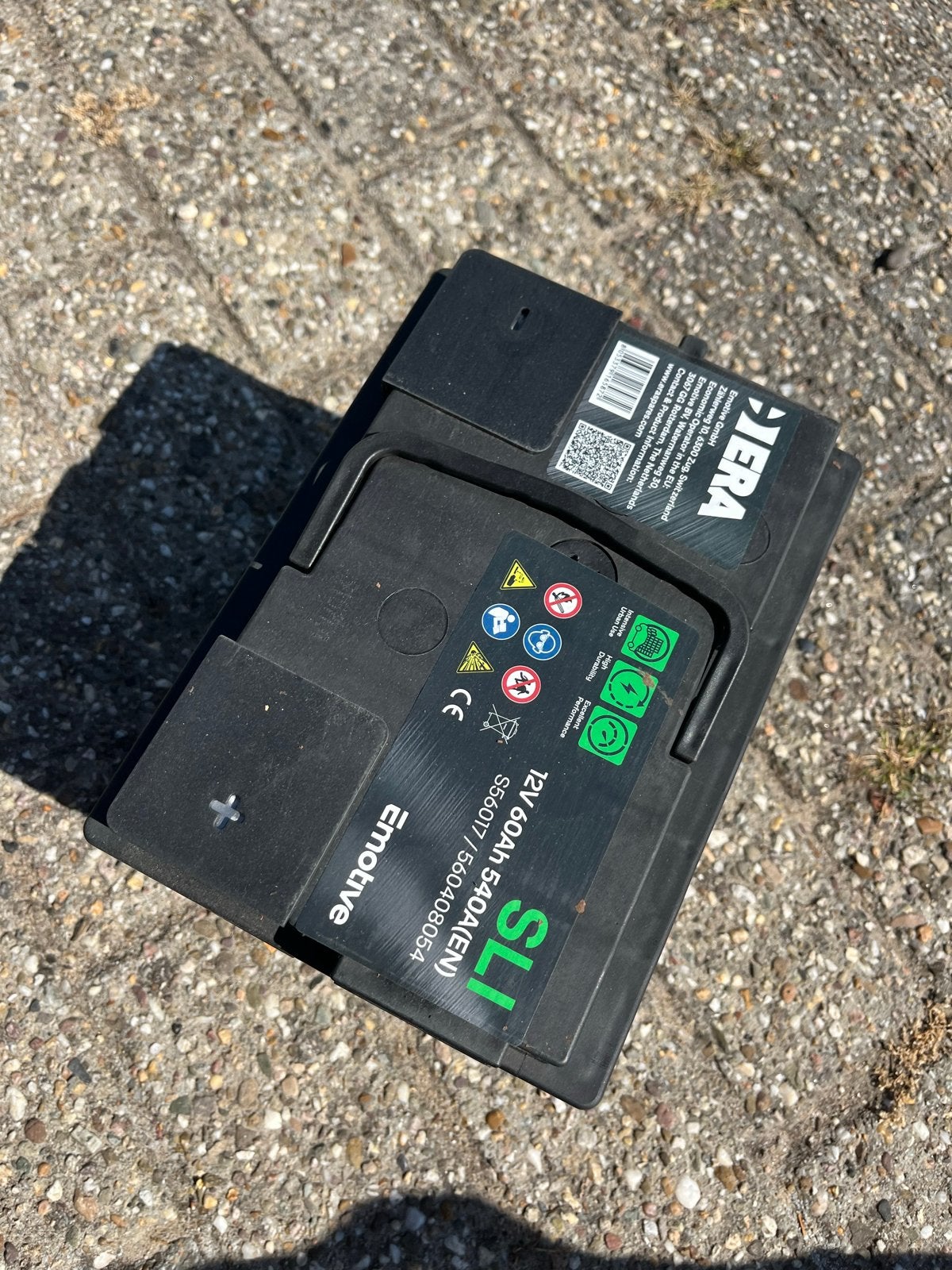 Nieuwe Emotive SLI 12V 60Ah 540A(EN) accu, Ophalen of Verzenden, Nieuw, Universele onderdelen