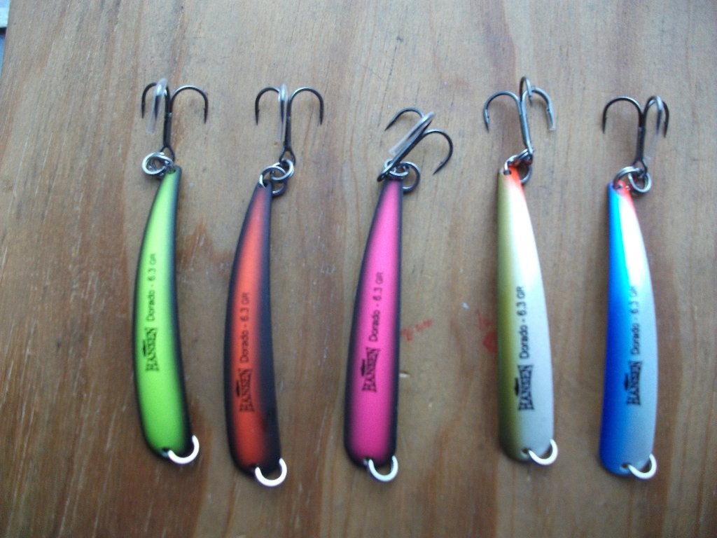 6.3 grams Hansen Dorado / kunstaas lepels / roofvis lepels, Ophalen of Verzenden, Nieuw, Kunstaas