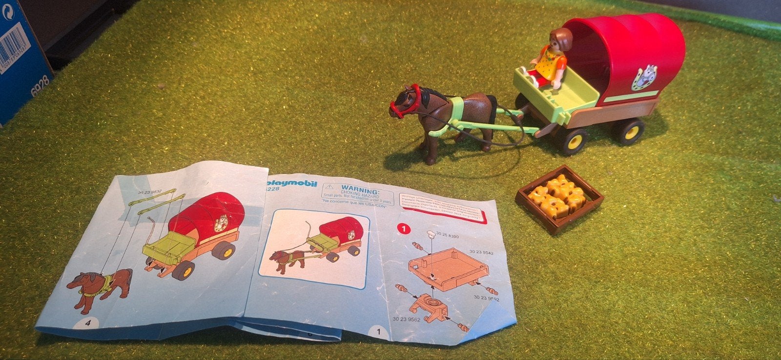playmobil 5228 pony huifkar, Ophalen