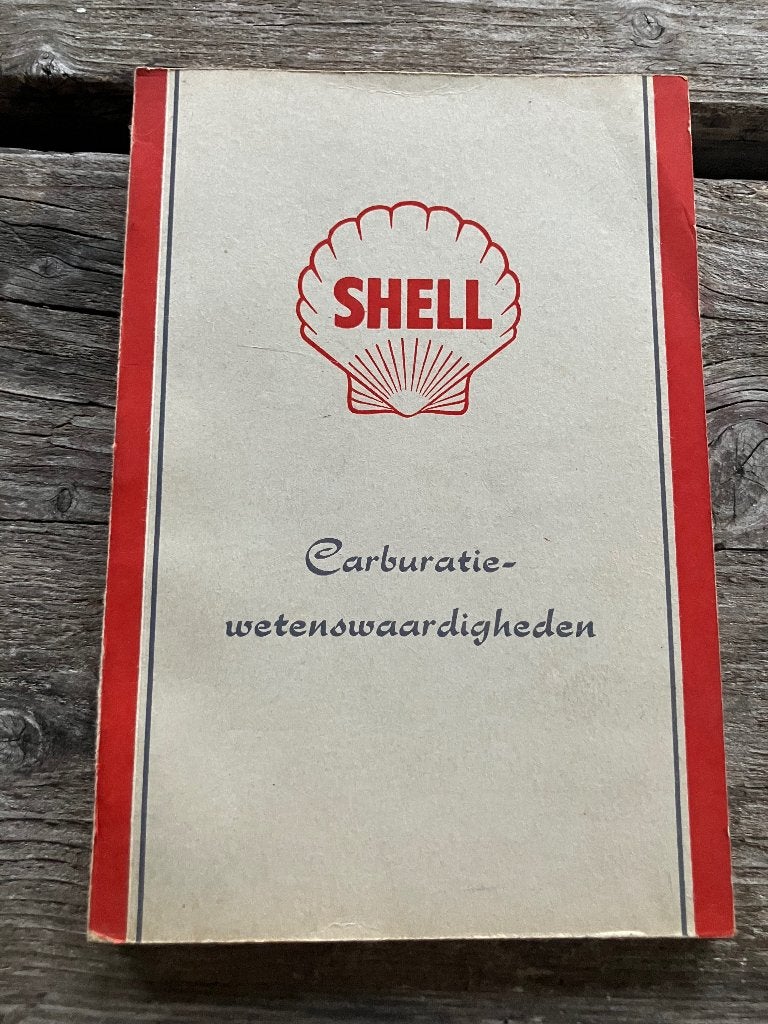 Shell; carburatie wetenswaardigheden, Boeken, Ophalen of Verzenden, Zo goed als nieuw, Algemeen, Onbekend