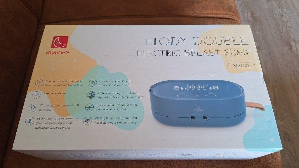 Horigen Elody dubbele borstkolf, Kinderen en Baby's, Babyvoeding en Toebehoren, Ophalen, Zo goed als nieuw, Borstkolf