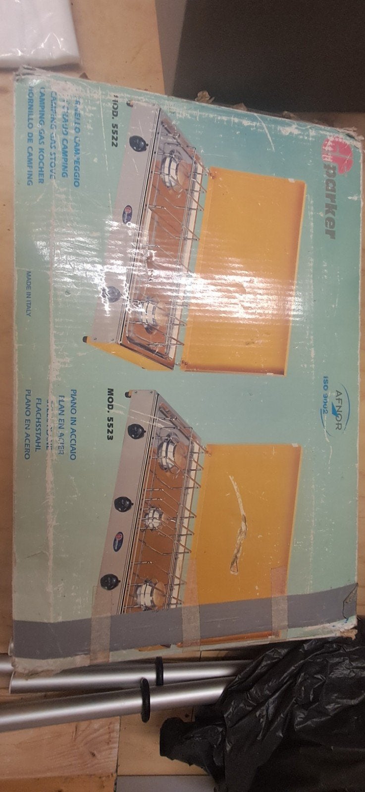 Nieuwe draagbare camping gasfornuis, 2-pits, Caravans en Kamperen, Ophalen, Nieuw