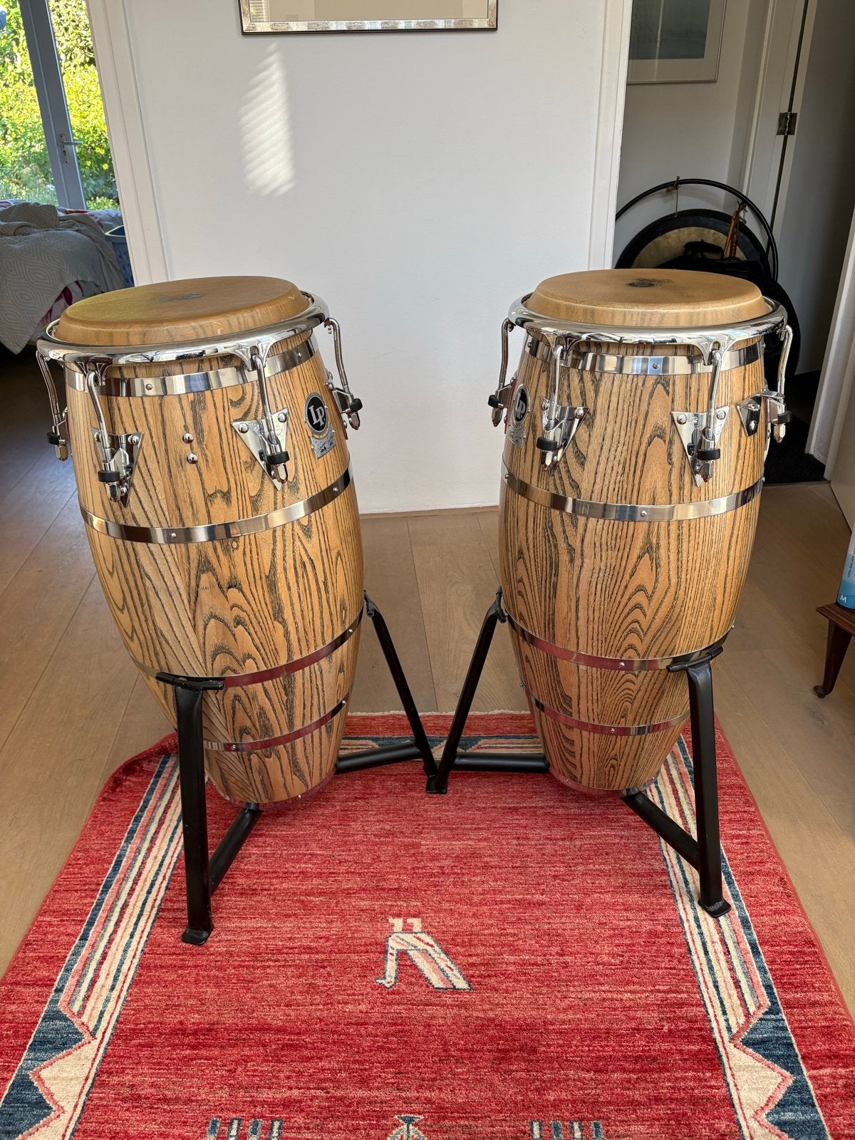 LP Giovanni Hidalgo Palladium Conga Set met standaard, Muziek en Instrumenten, Ophalen, Zo goed als nieuw, Trommel