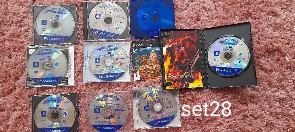 ps2 gamesx10 set 28, Online, Gebruikt, Overige genres, 1 speler