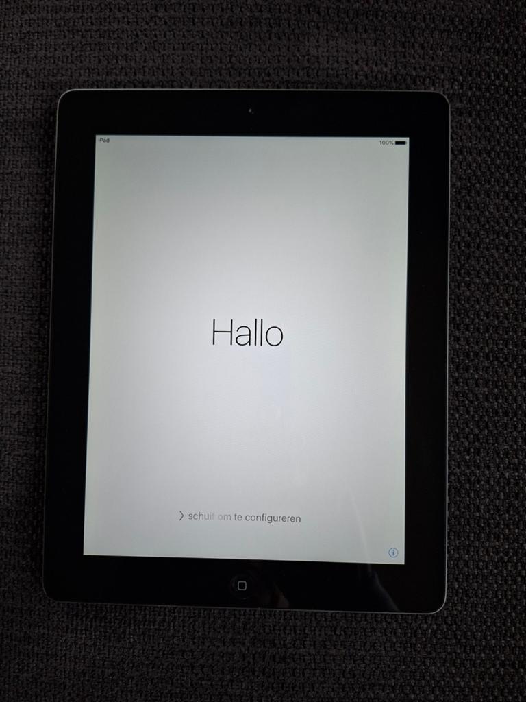 Apple iPad 4e generatie 16GB Wi-Fi Zwart, Computers en Software, Apple iPads, 10 inch, Gebruikt, Apple iPad, Zwart