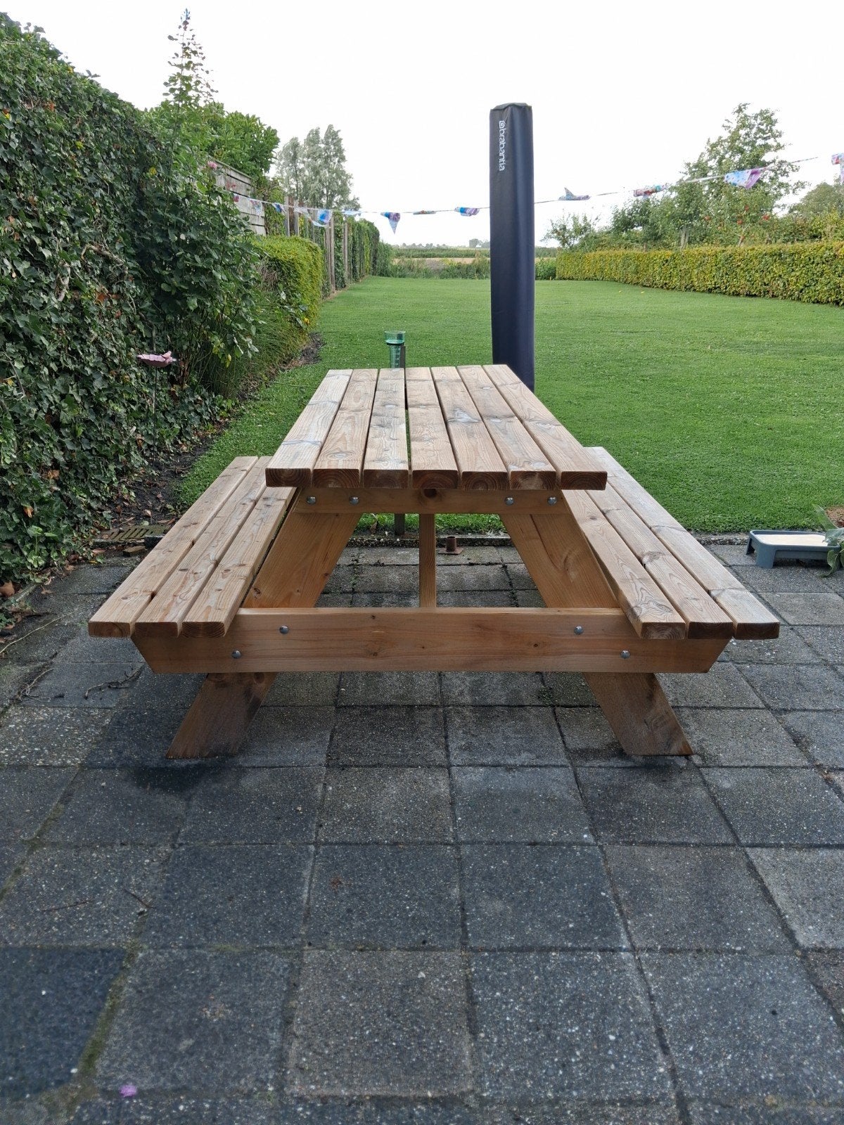 picknicktafel Nieuw 180cm, Ophalen, Nieuw, Rechthoekig, Hout
