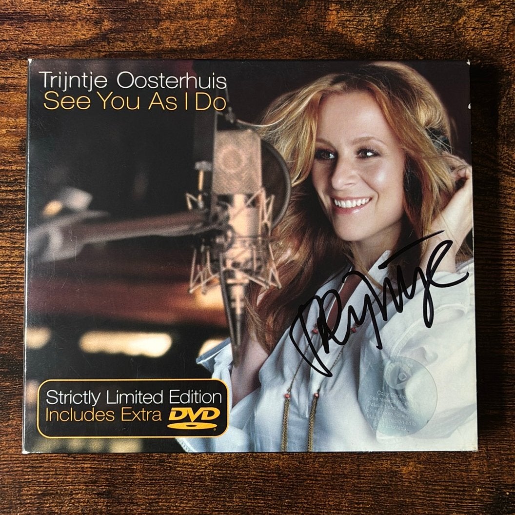 2CD Trijntje Oosterhuis - See You As I Do (gesigneerd), Pop, Ophalen of Verzenden, Zo goed als nieuw, Speciale editie