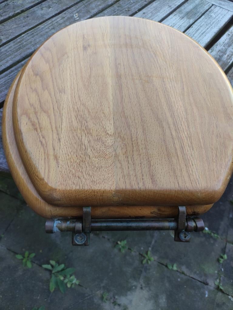 klassiek wc bril scharnier, Doe-het-zelf en Verbouw, Ophalen, Gebruikt, Toilet