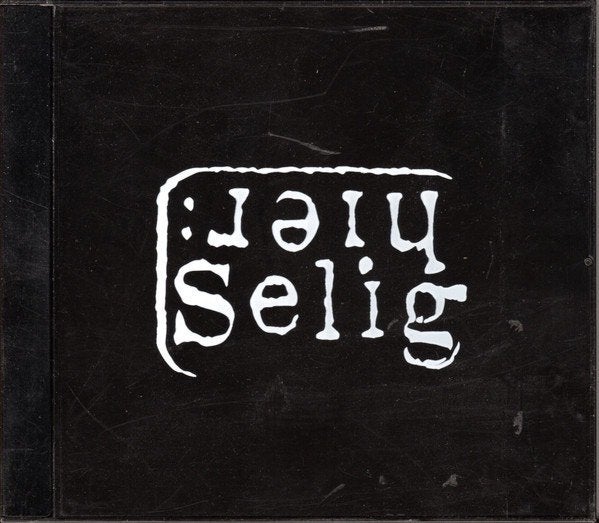 Selig – hier: cd 357525 black glossy jewel case white letter, Verzenden, Zo goed als nieuw, Poprock