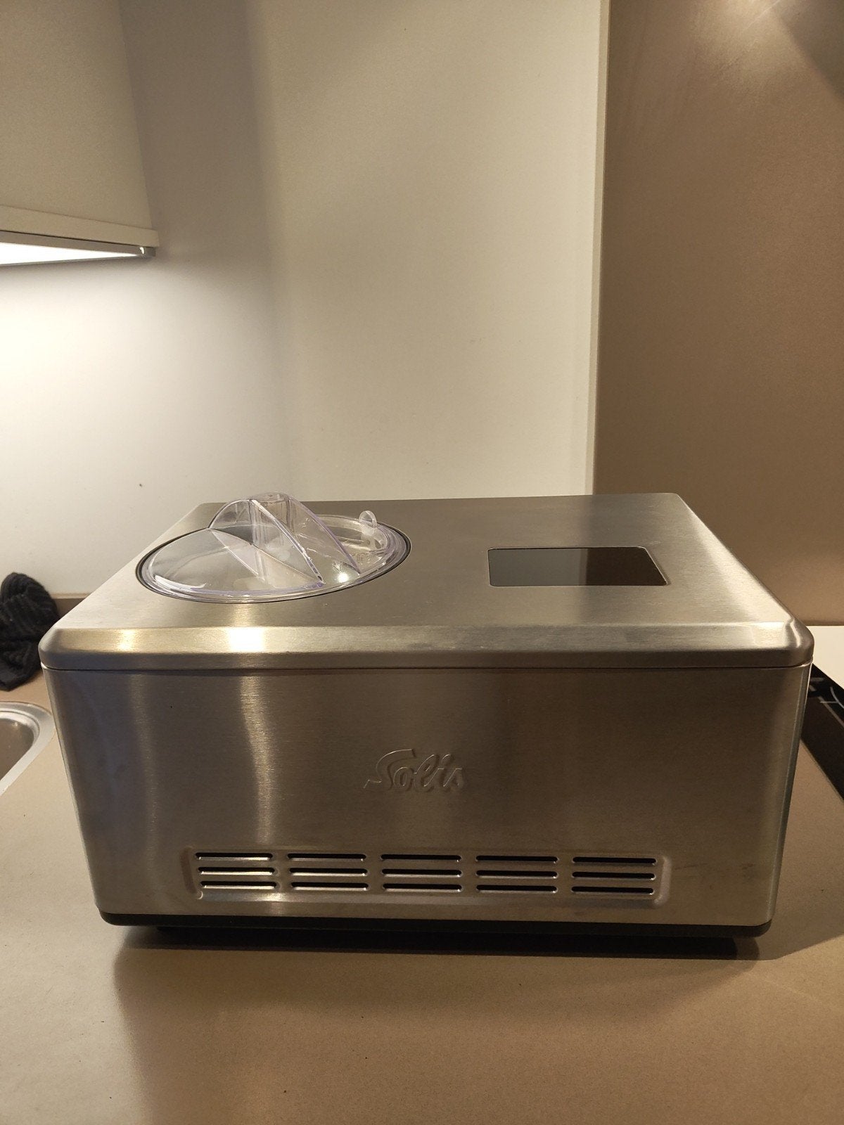 SOLIS Gelateria Pro Touch 8502, Witgoed en Apparatuur, Ophalen of Verzenden, Zo goed als nieuw, Zelfvriezend