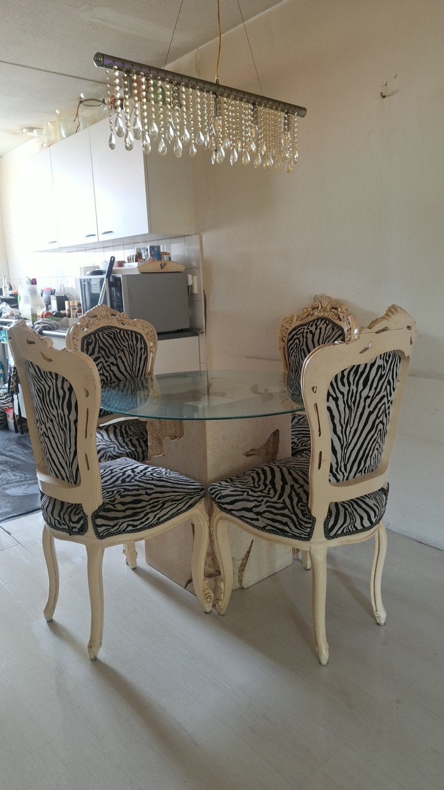 Antiek zebra stoelen, Ophalen of Verzenden