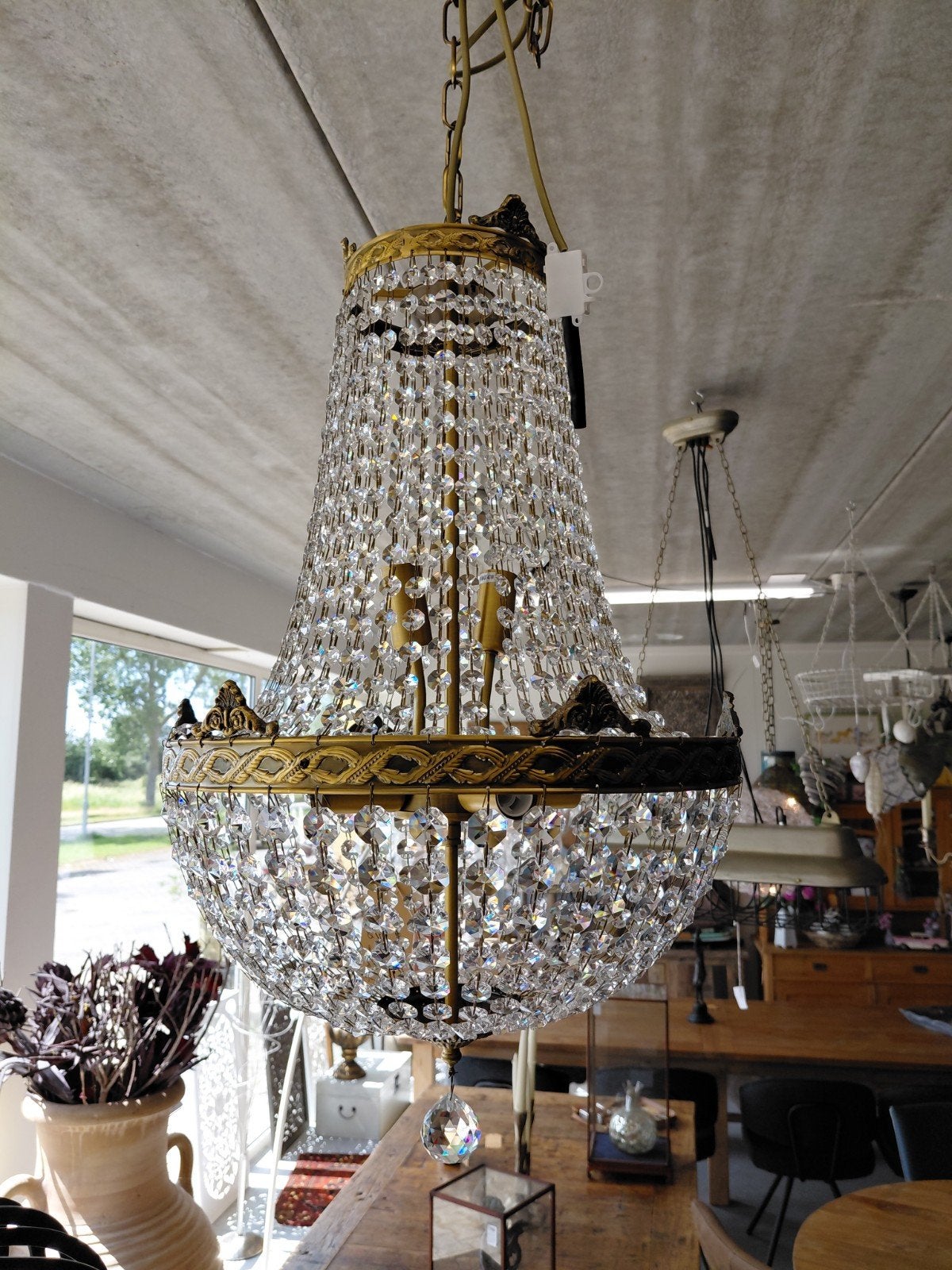 Echt Kristalglas Kroonluchters - Showroom Sneek, Ophalen