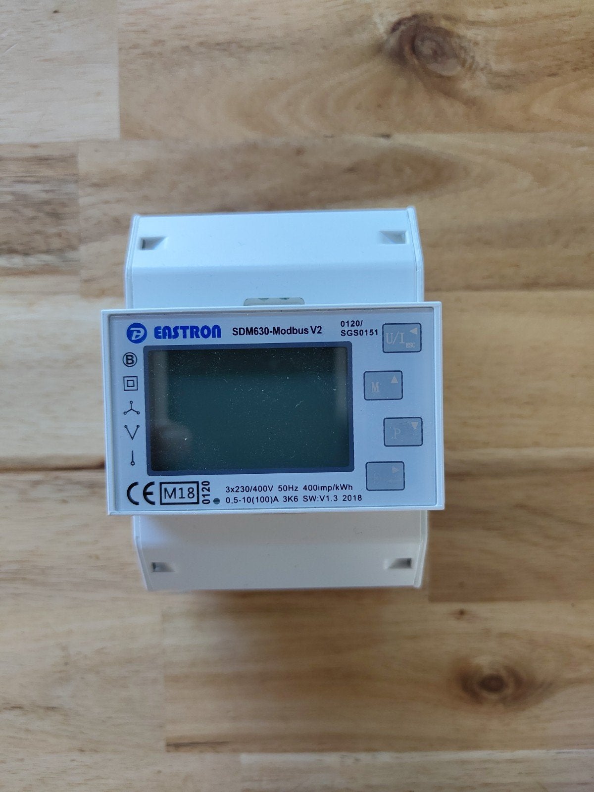 Eastron SDM630-Modbus V2 Energiemeter, Ophalen of Verzenden, Zo goed als nieuw, Overige typen