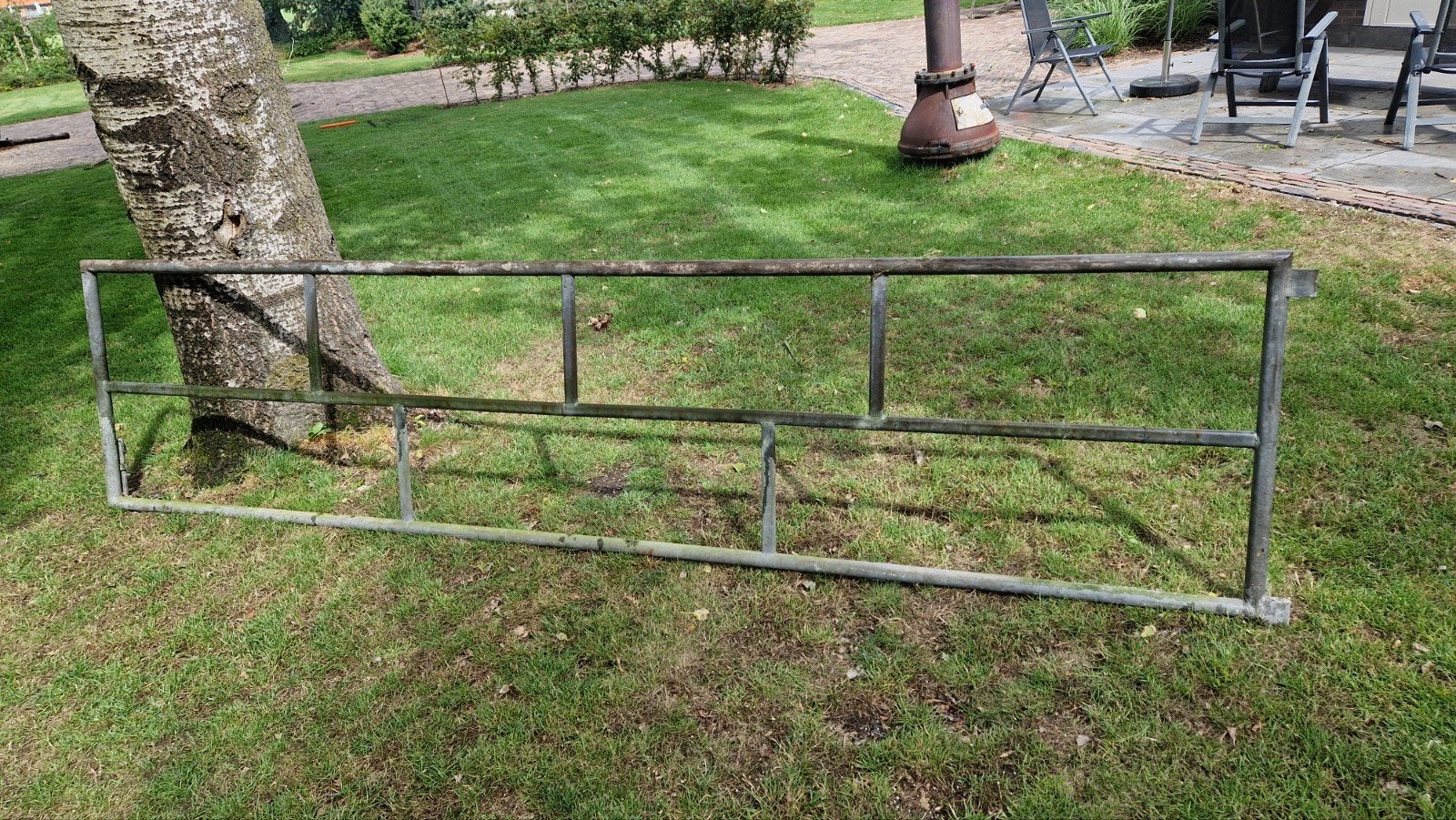 landbouwhek, Ophalen of Verzenden, Gebruikt, IJzer, Tuinhek