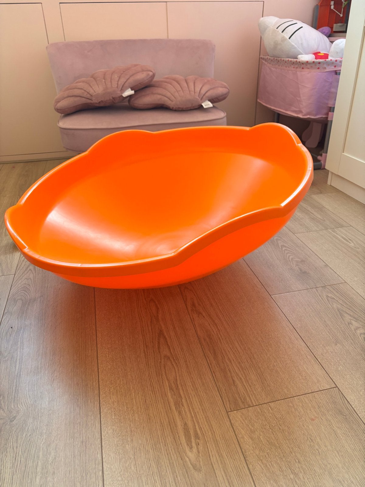 Gonge Mini Top - Oranje balansspeelgoed voor baby's, Ophalen, Zo goed als nieuw, Overige typen