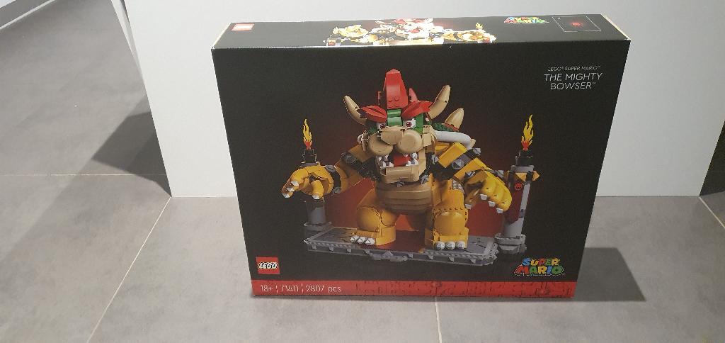 Lego 71411 Super Mario The Mighty Bowser, nieuw en sealed, Overige thema's, Lego, Nieuw, Ophalen of Verzenden