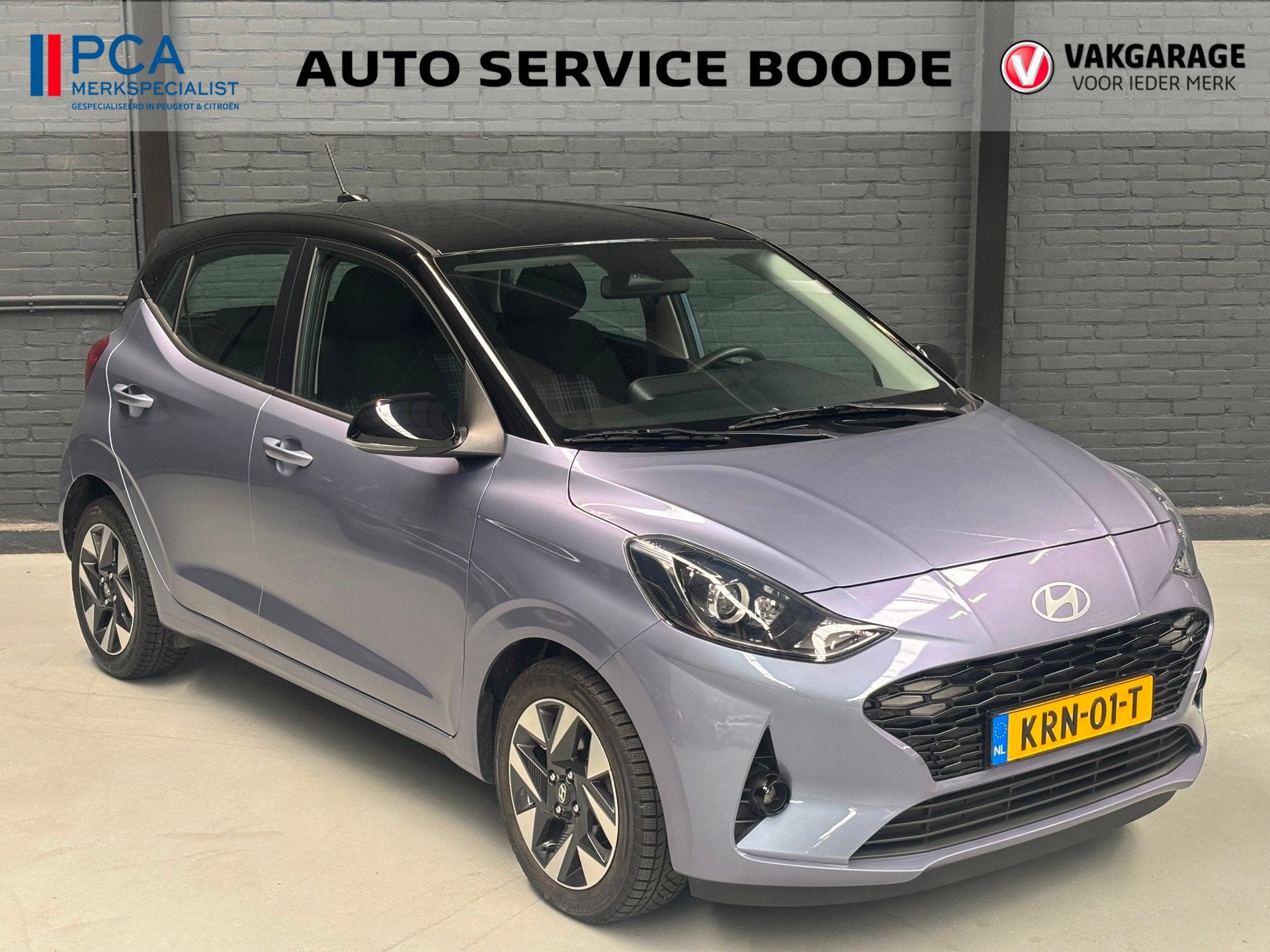 Hyundai I10 5-deurs 1.0 Premium automaat - 2-tone - 5-zits -, Gebruikt, Euro 6, 899 kg, Bedrijf
