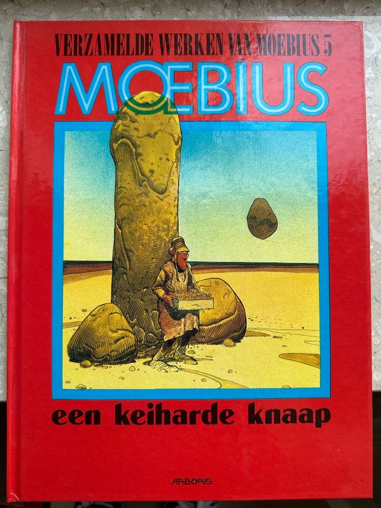 Moebius - Verzamelde Werken van Moebius:5 een keiharde knaap, Eén stripboek, Ophalen of Verzenden, Zo goed als nieuw, Moebius