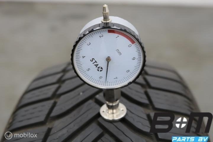 2 x 2055516 91H Michelin Alpin 6 met 5mm 205 55 16, Gebruikt, 16 inch