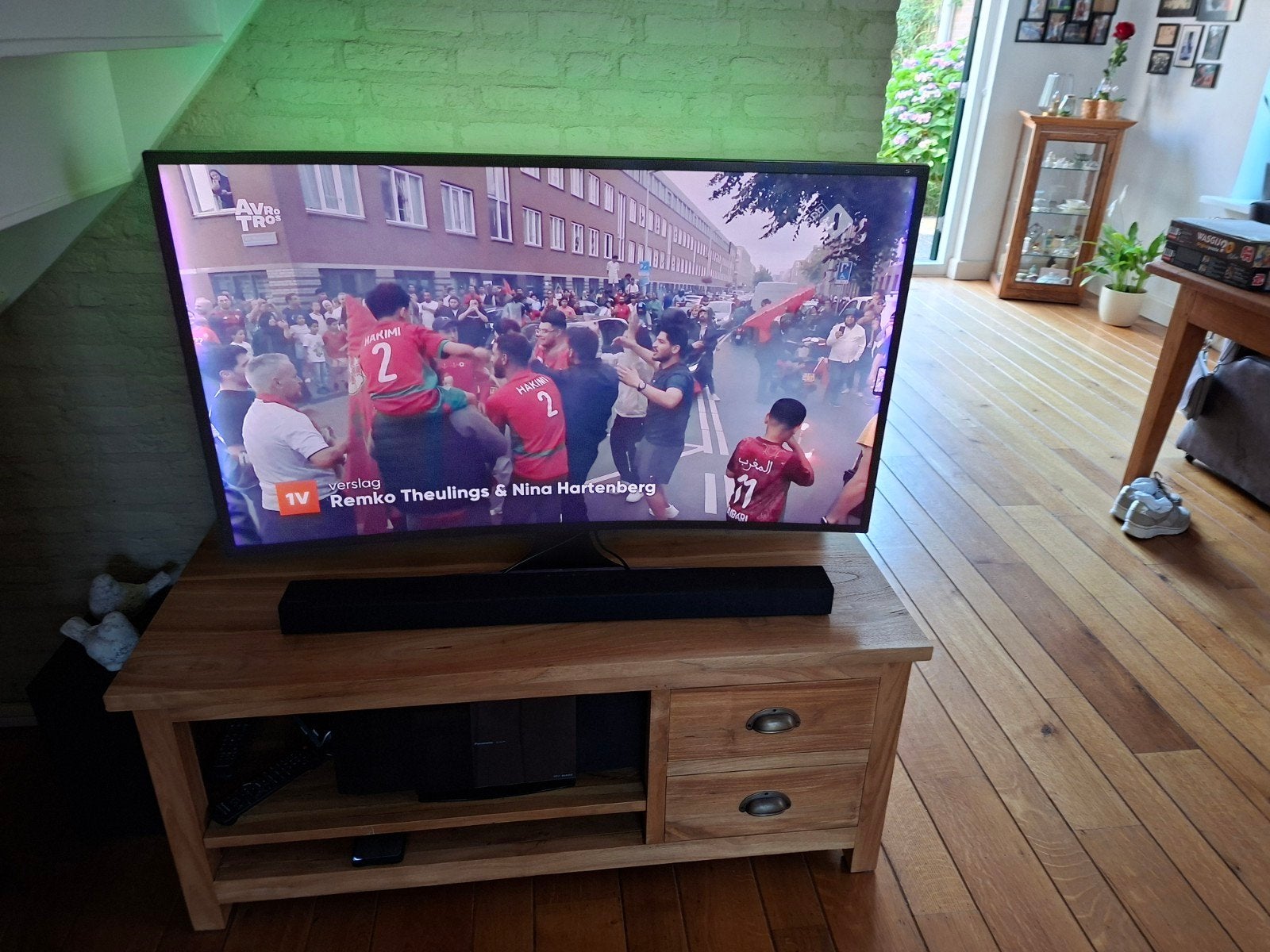 Samsung Curved tv 48 inch., Audio, Tv en Foto, Televisies, Ophalen, Gebruikt, 100 Hz, Samsung